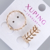 Xuping Earrings, diameter 18x8 mm, 18K gold plating