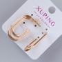 Xuping Stud Earrings, 29x16 mm ± diameter, 18K Gold Plated