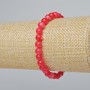 Bracelet Tourmaline (loose) smooth bead, diameter 6mm±, length 18cm± (stretch)