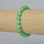 Chrysoprase Bracelet (single) smooth bead, 8mm diameter ±, length 18cm± (stretch)