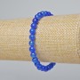 Apatite Bracelet (single) smooth bead, diameter 6.5mm±, length 18cm± (stretch)