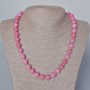 Necklace Tourmaline (synthetic) smooth bead, diameter 10.5 mm ±, length 47–51 cm ±