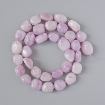Kunzite Beads natural Kunzite gemstone faceted, diameter 10x12mm±, thread length 40cm±