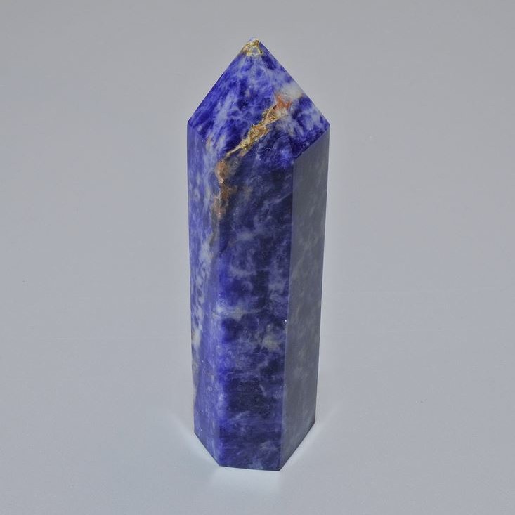 Souvenir Pencil from Sodalite natural stone price per 100 grams