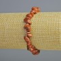 Bracelet Aventurine Golden Sand (synthetic) chip, diameter 8x5mm+-, length 18cm+- (stretch)