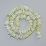 Onyx Beads Natural Stone Chip, diameter 10x3mm+-, length 40cm+- on a thread