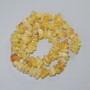 Citrine Beads natural stone shard, diameter 11.5x4mm±, length 40cm± on a thread