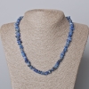 Kyanite Necklace natural gemstone chip, diameter 8×3mm+-, length 45-47cm+