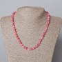 Tourmaline Bead Necklace (single) Smooth Ball, 6.5mm diameter ±, length 45-48cm ±