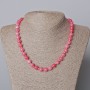 Tourmaline Bead Necklace (single) Smooth Round Beads, 8mm Dia, 45-48cm Length