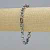 Xuping Bracelet with Rhodium Plating “Gasoline” 18K, thickness 6mm+, length 22cm+