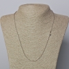 Xuping Rhodium Plated Chain, 1.9 mm thick, 50 cm length