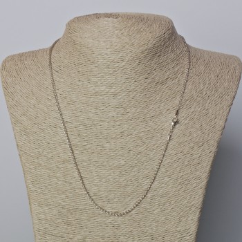 Xuping Rhodium Plated Chain, 1.9 mm thick, 50 cm length