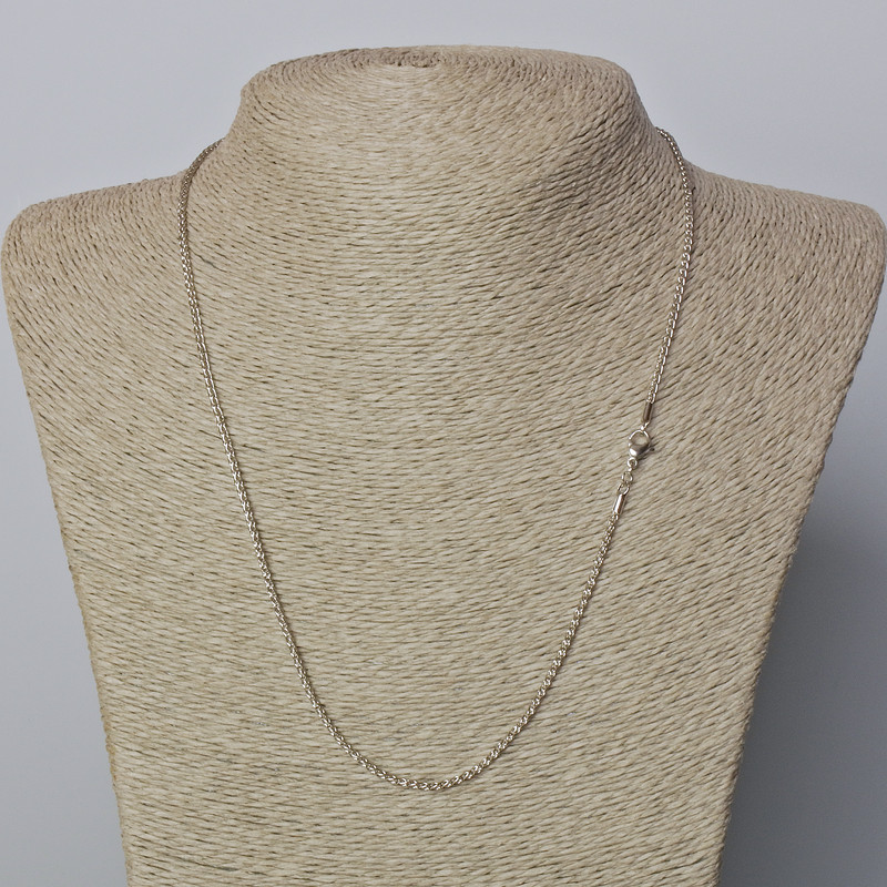 Xuping Rhodium Plated Chain, 1.9 mm thick, 50 cm length