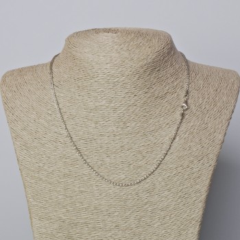 Xuping Rhodium Plated Chain, 1.9 mm thick, 44 cm length
