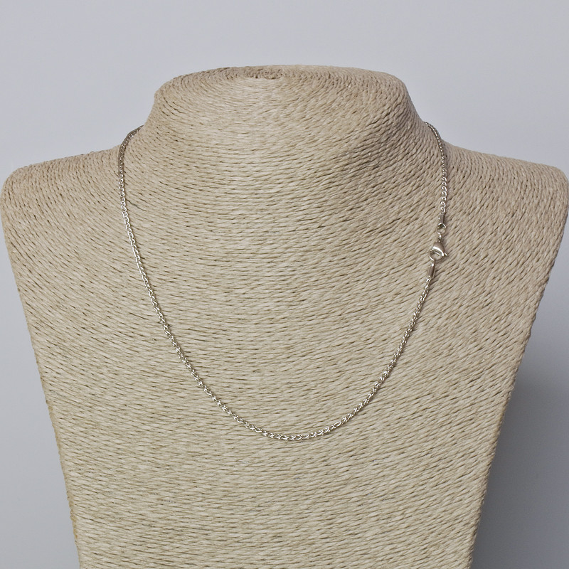 Xuping Rhodium Plated Chain, 1.9 mm thick, 44 cm length