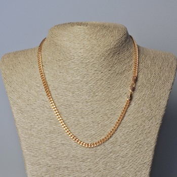 Chain Xuping Gold Plating 18K, thickness 5mm±, length 45cm±