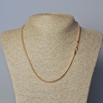Xuping Chain 18K Gold Plating, 3mm+-, length 44cm+-