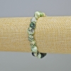 Bracelet Wildite natural stone faceted, diameter 10mm±, stretch, length 18cm+