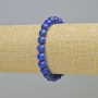 Lapis Lazuli Bracelet (piece) smooth bead, diameter 8mm± (stretch), length 18cm+