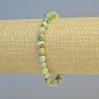 Bracelet Chrysoprase (artificial acrylic) smooth beads, diameter 6.5 mm± (stretch), length 18 cm+