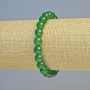 Chrysoprase Bracelet with Natural Chrysoprase, Smooth Bead, 8mm± Diameter, Stretch, 18cm+
