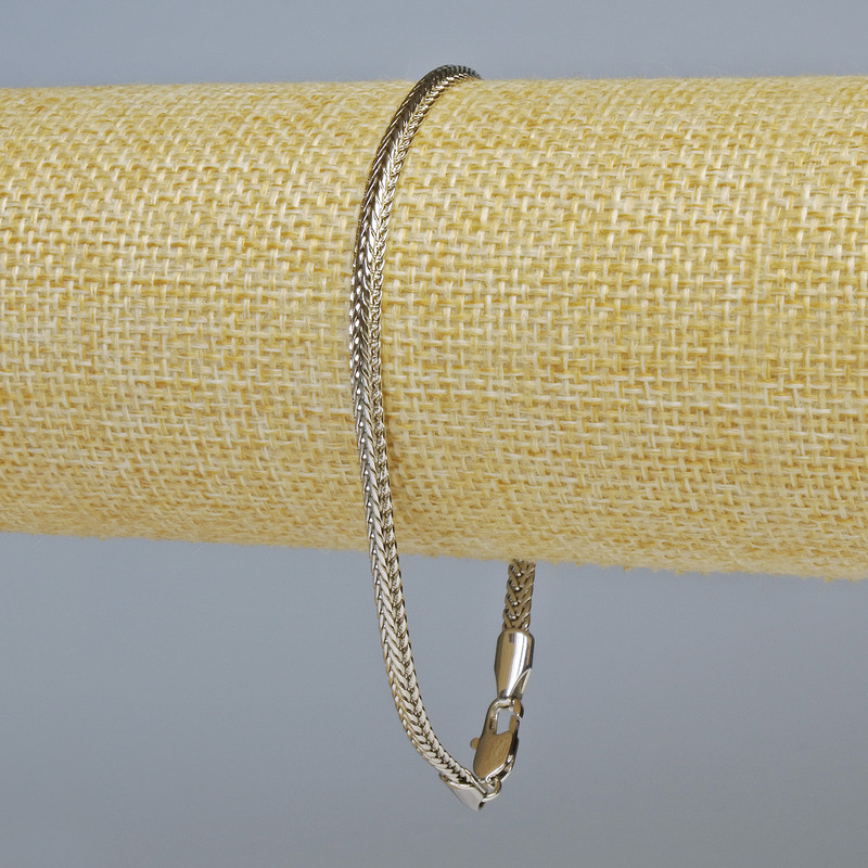 Xuping Rhodium Bracelet, thickness 3.5 mm+, length 21 cm+