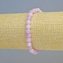 Kunzite Bracelet (stone) round bead, diameter 6mm±, stretch, length 18cm+