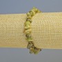 Grossular Bracelet (Green Garnet) Natural Stone Chip, 8x4 mm+- (stretch), 18 cm+