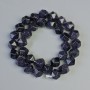 Night of Cairo Aventurine Beads on Thread, Synthetic, Multifaceted, diameter 10×11 mm ±, length 36 cm ±