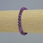 Sugilite Bracelet (polished) smooth beads, diameter 6mm±, stretch length 18cm+