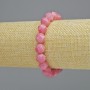 Natural Tourmaline Bracelet, multifaceted gemstone, diameter 9×10mm±, stretch, length 18cm+