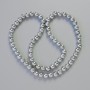 Hematite AAA Smooth Ball Beads Silver Color, 6mm diameter ±, 42cm length ± on thread