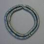 Hematite Beads Inlays Hematite Chameleon Green, 6x2mm, 42cm strand