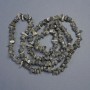 Labradorite Chip Beads on Thread, 14x5-7x5 mm, length 80 cm+