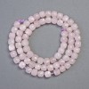 Kunzite Beads, Faceted Cube, 5 mm (5×5 mm) ± length 38 cm
