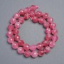 Natural Tourmaline Beads, faceted ball, 10mm diameter, length 38cm