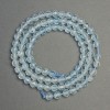 Faceted Topaz Natural Stone Beads round 4mm diameter, 38cm length