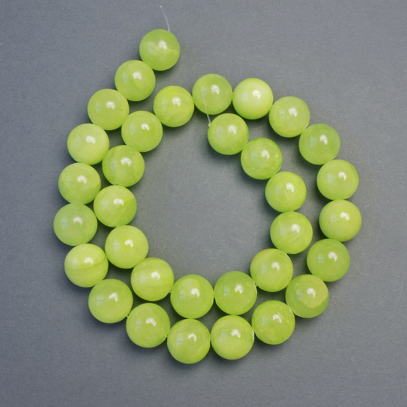 Onyx Beads Smooth Ball 12mm (approx), 39cm length on thread