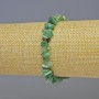 Bracelet Agate green natural stone碎 crumb, diameter 5x2mm+-, diameter 8x4mm+-, length 18cm+- stretch