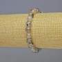 Agate Dragon Vein Bracelet, Smooth Beads, 8mm diameter ±, Length 18cm ±, Stretch