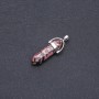 Hexagonal Pendant Rhodonite Stone 39×32×9 mm