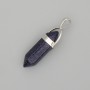 Blue Aventurine Night of Cairo Hexagon Pendant 4 cm