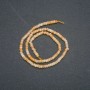 Granulated Agate Rondelle Bead Strand, diameter 4×2.5 mm, length 39 cm +