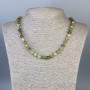 Grossular Garnet Necklace – Green Garnet, Faceted Ball 7mm, 51cm Length
