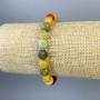 Bracelet Assortment Faceted Bead 8mm+-, Elastic 18cm
