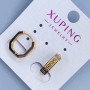 Xuping Earrings 14x4 mm ± Gold Plating 18K