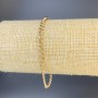 Bracelet Xuping 18K Gold Plating, length 19 cm, thickness 1.6 mm