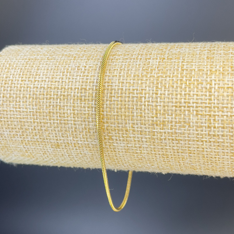 Bracelet Xuping 18K Gold Plating, length 18-22 cm, thickness 1.6 mm+