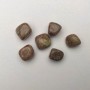 Souvenir natural stone Epidote (variety of Jasper) tumbled 20×17 mm (±) packaged 100 g